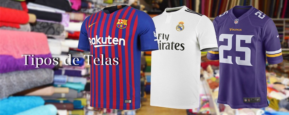 7 Tipos de Telas para Camisetas de Futbol 🥇 ¿Cuales son mejores?
