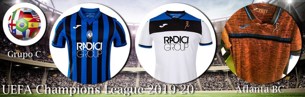 camisetas de la UEFA Champions League-2019-20 atlanta bc grupo c