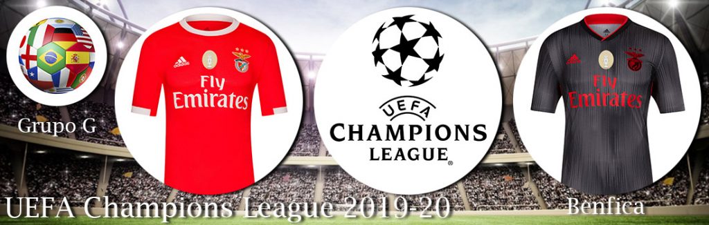 camisetas de la UEFA Champions League-2019-20 benfica grupo g