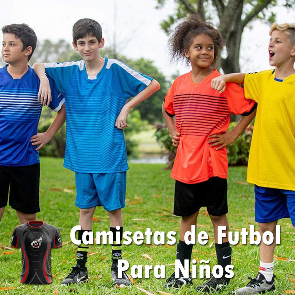 Camisetas de Futbol para Niños 🥇 Uniformes deportivos en Gamarra