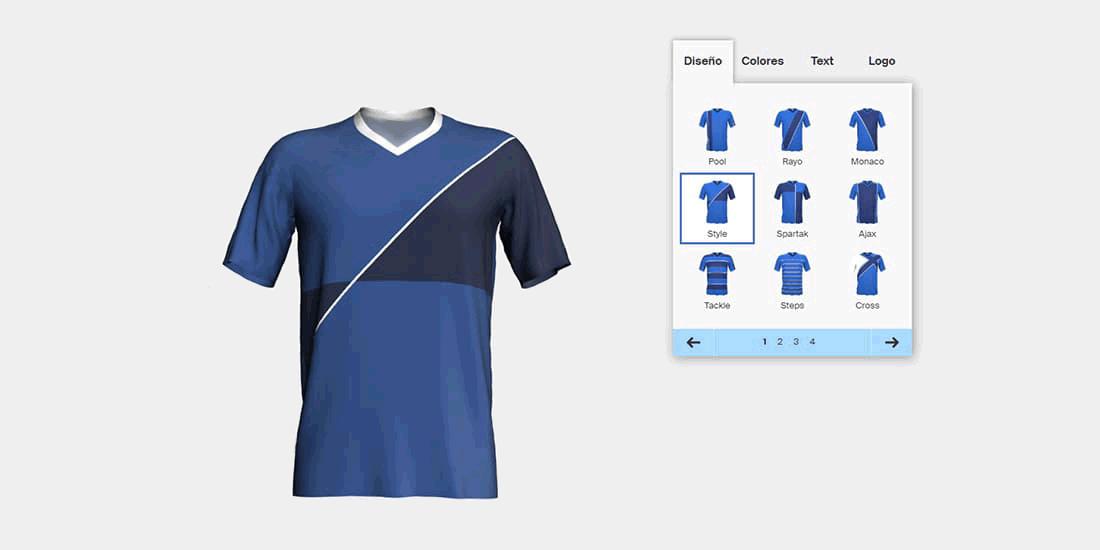 Diseña tu camiseta de futbol online on sale