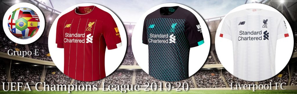 camisetas de la UEFA Champions League-2019-20 liverpool fc grupo e