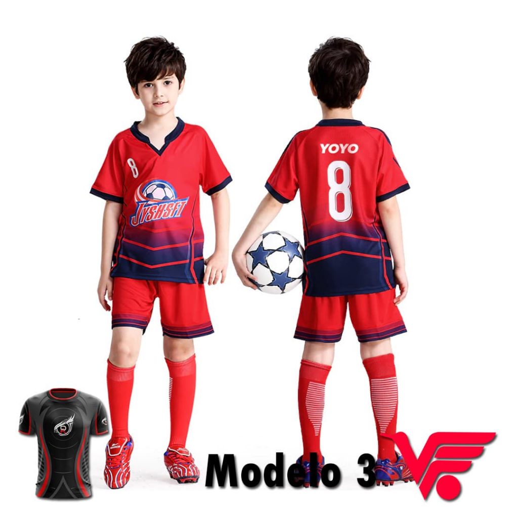 Te mejorarás Lingüística gusto Camisetas de Futbol para Niños 🥇 Uniformes deportivos en Gamarra