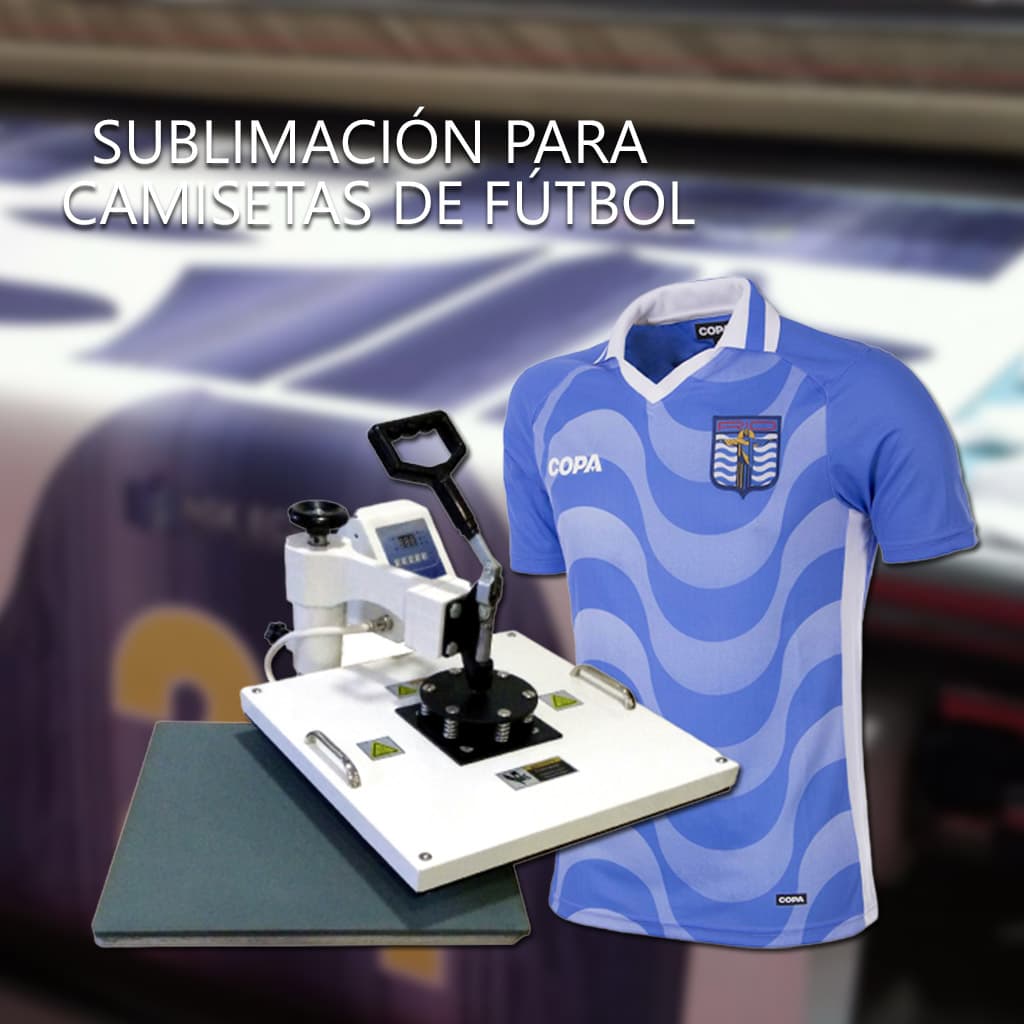 Sublimación para Camisetas de Futbol 🥇 Servicio